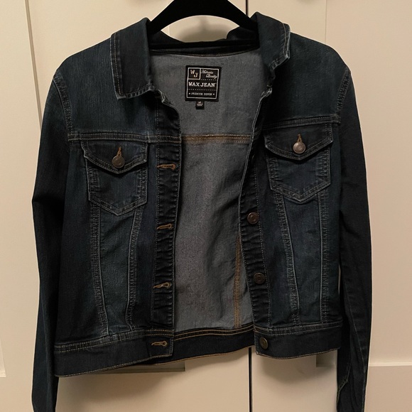 Wax Jean Authentic Quality Jean jacket premium denim medium - Picture 1 of 2